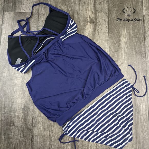Dokotoo Double Up Tankini Size XL - Picture 4 of 4